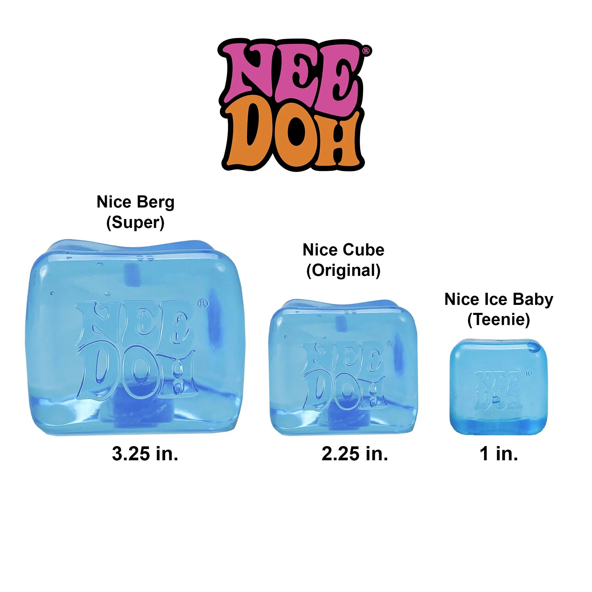 Nice Cube, Satisfying Square Shaped Sensory Toy, (1 Piece, Color May Vary), Children Ages 3+