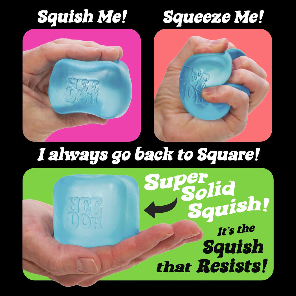 Nice Cube, Satisfying Square Shaped Sensory Toy, (1 Piece, Color May Vary), Children Ages 3+